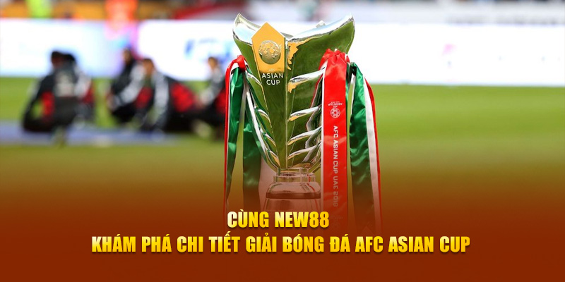 Giải Bóng Đá AFC Asian Cup - Cùng New88 Khám Phá Chi Tiết 4 AFC Asian Cup